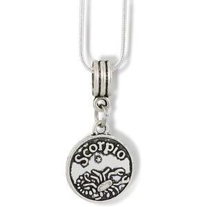 Scorpio Astrology Horoscope Sign Necklace Pendant Jewelry
